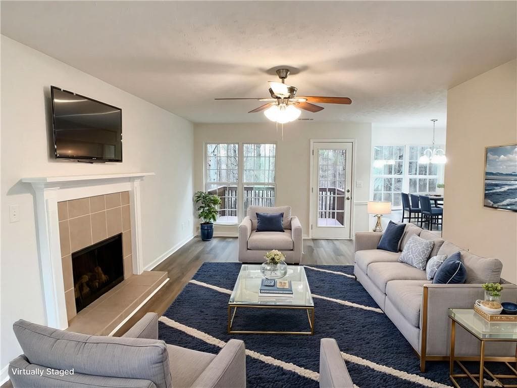 3 bedroom, 3 bathroom, 1,554 sq ft single family residence for sale at 1426 River Falls View, Monroe, GA 30655 — photo 3
