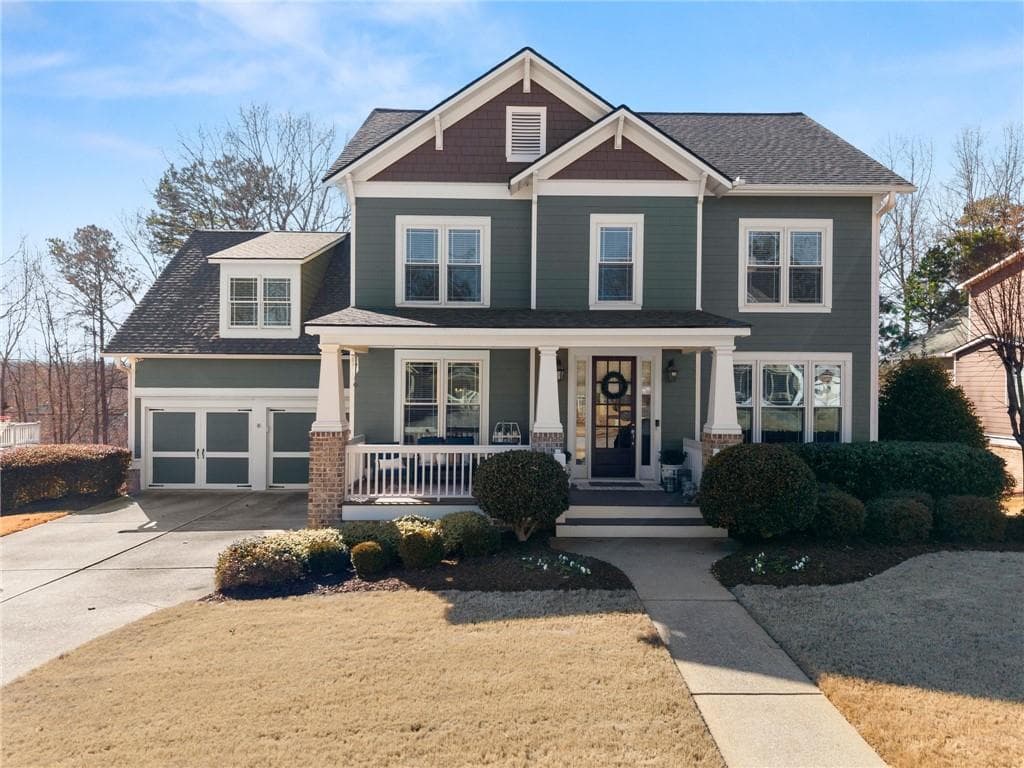 6 bedroom, 5 bathroom, 5,500 sq ft single family residence sold at 6049 Grand Reunion Drive, Hoschton, GA 30548