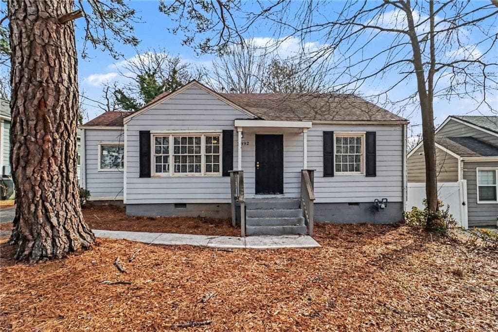 2 bedroom, 1 bathroom, 921 sq ft single family residence sold at 2892 Bayard Street, Atlanta, GA 30344