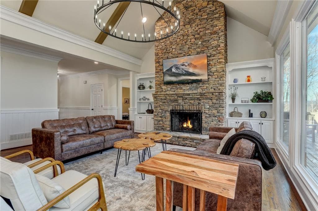 7 bedroom, 5 bathroom, 7,000 sq ft single family residence for sale at 1492 Mcelroy Mountain Drive, Jasper, GA 30143 — photo 8