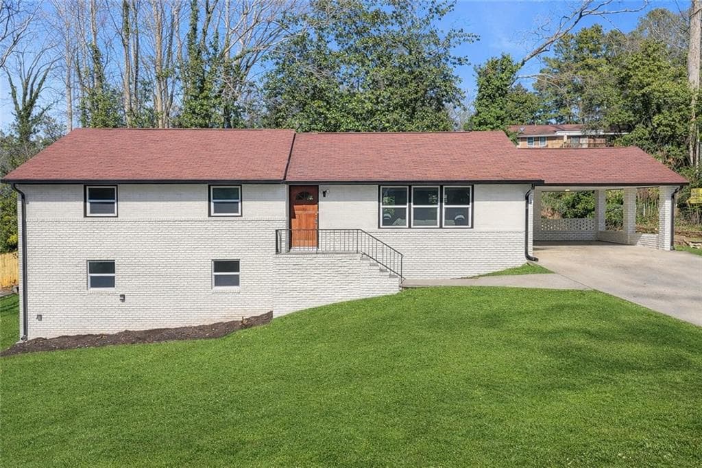 6 bedroom, 3 bathroom, 3,975 sq ft single family residence sold at 2645 Brandon Road, Atlanta, GA 30337