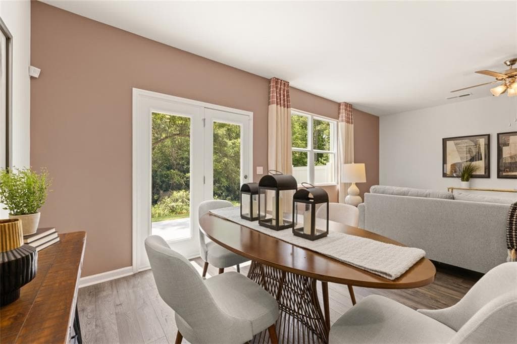 3 bedroom, 3 bathroom, 1,866 sq ft townhouse for sale at 1408 Gray Branch Drive, Lawrenceville, GA 30045 — photo 3