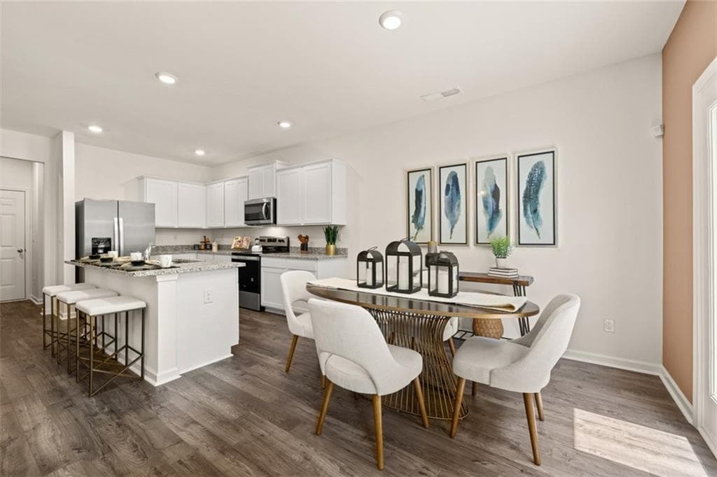 3 bedroom, 3 bathroom, 1,866 sq ft townhouse for sale at 1408 Gray Branch Drive, Lawrenceville, GA 30045 — photo 5