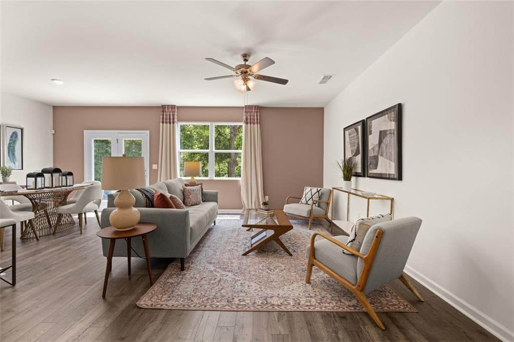 3 bedroom, 3 bathroom, 1,866 sq ft townhouse for sale at 1408 Gray Branch Drive, Lawrenceville, GA 30045 — photo 6