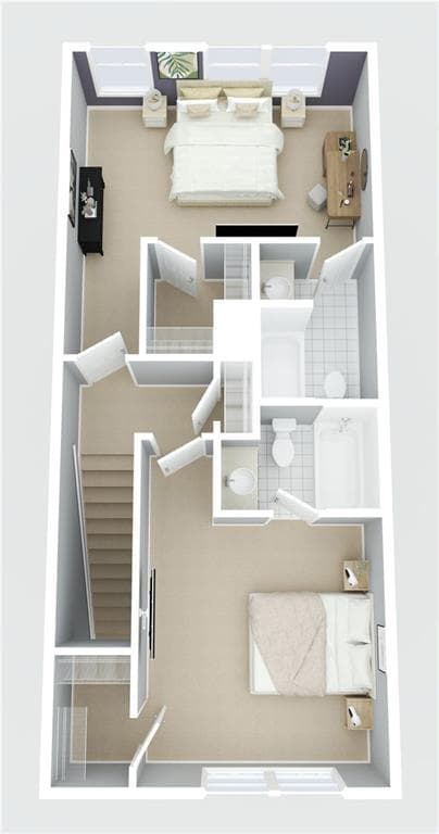 2 bedroom, 4 bathroom, 1,200 sq ft townhouse for sale at 1126 Village Court, Atlanta, GA 30316 — photo 6