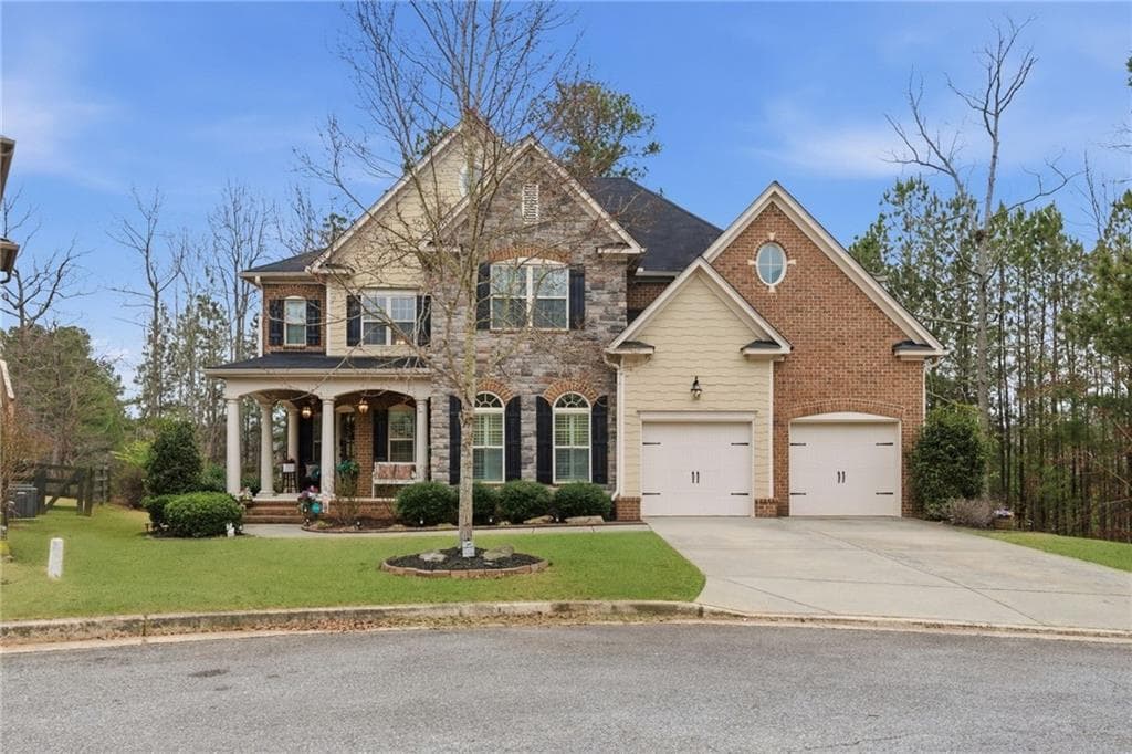 6 bedroom, 5 bathroom, 5,364 sq ft single family residence sold at 6655 Granite Gate Pass, Cumming, GA 30028