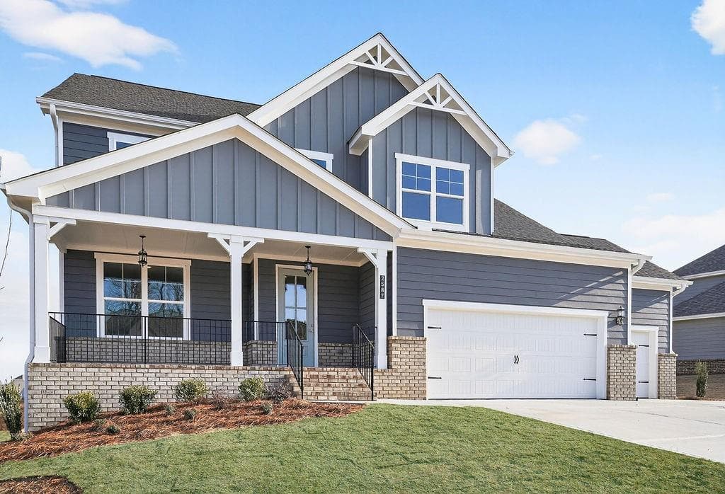 4 bedroom, 4 bathroom, 2,344 sq ft single family residence for sale at 2587 Parkside Way LOT 394, Gainesville, GA 30507 — photo 2