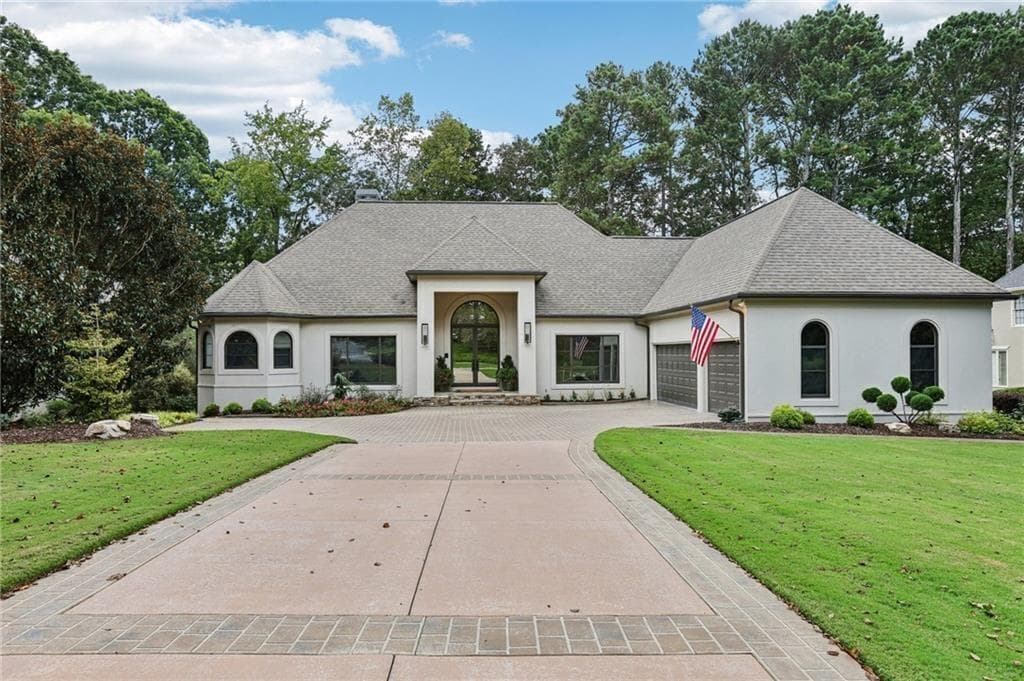 5 bedroom, 6 bathroom, 5,584 sq ft single family residence sold at 6905 Polo Drive, Cumming, GA 30040
