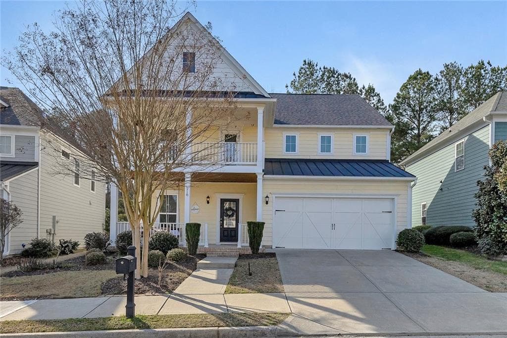 4 bedroom, 3 bathroom, 2,664 sq ft single family residence sold at 218 Providence Lane, Canton, GA 30114