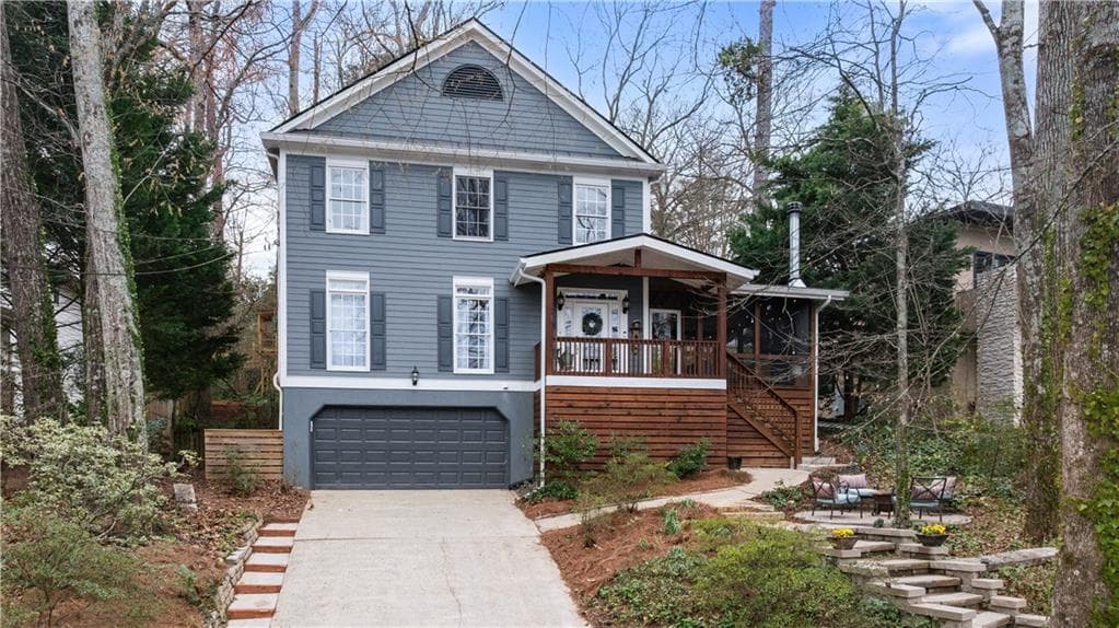 4 bedroom, 4 bathroom, 3,600 sq ft single family residence sold at 536 Oakview Road, Decatur, GA 30030