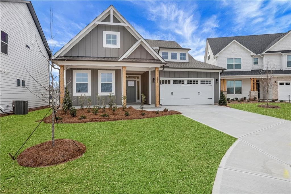 3 bedroom, 3 bathroom, 2,568 sq ft single family residence sold at 215 Coffee Lane, Hoschton, GA 30548