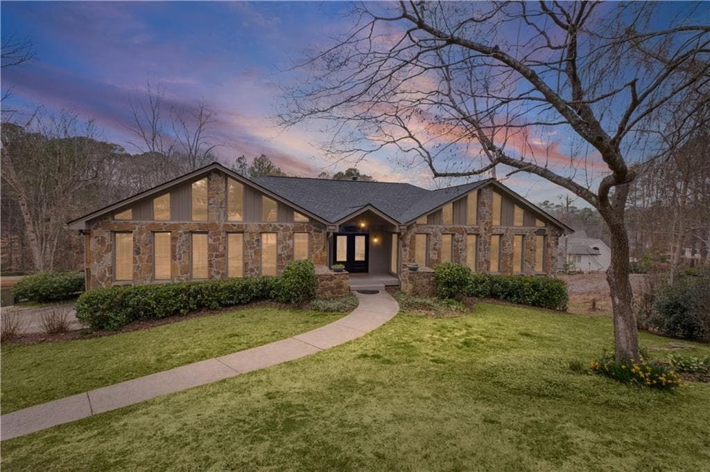5 bedroom, 4 bathroom, 5,268 sq ft single family residence sold at 35 Green Chase Court, Roswell, GA 30075