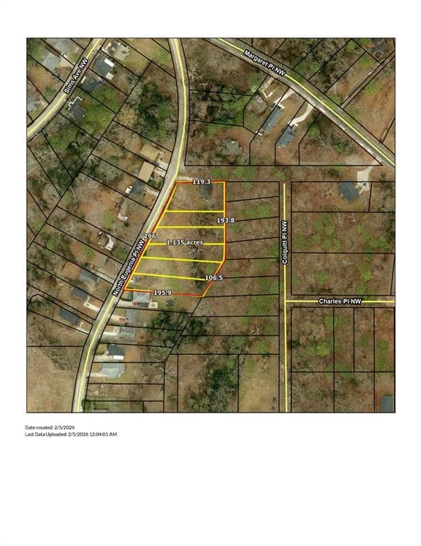 unimproved land for sale at 977 North Eugenia Place, Atlanta, GA 30318 — photo 4