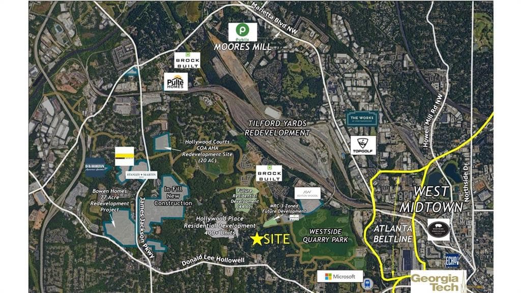 unimproved land for sale at 977 North Eugenia Place, Atlanta, GA 30318 — photo 6