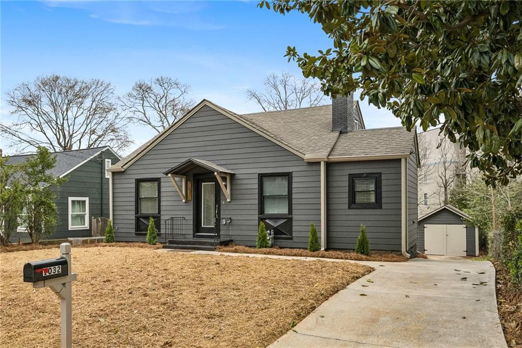 2 bedroom, 2 bathroom, 958 sq ft single family residence sold at 1032 Faith Avenue, Atlanta, GA 30316