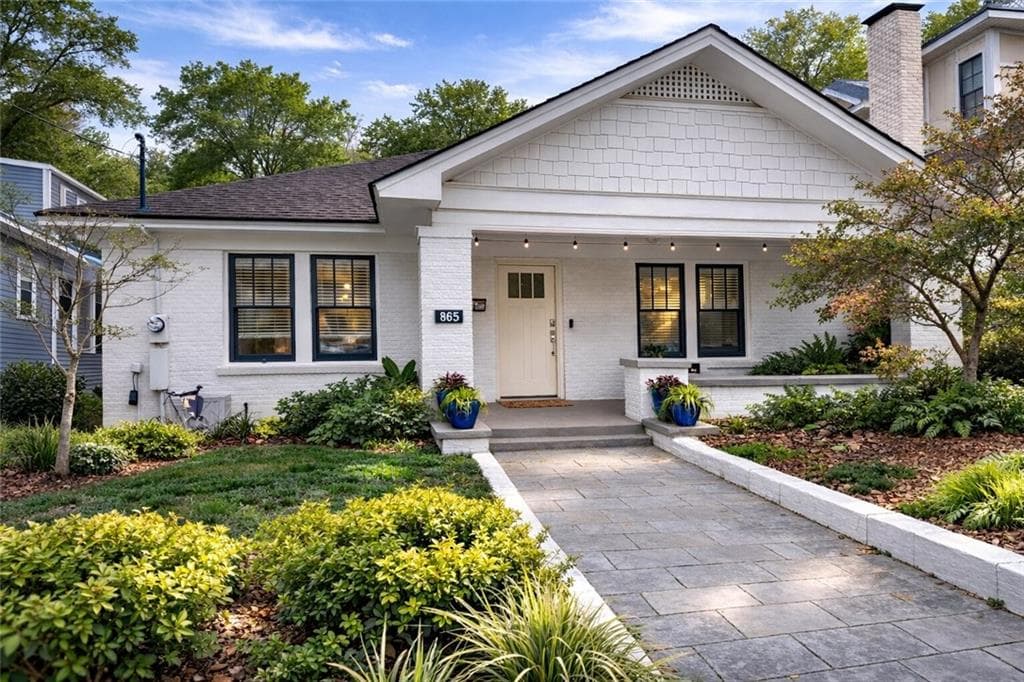 3 bedroom, 2 bathroom, 2,108 sq ft single family residence sold at 865 Monroe Circle, Atlanta, GA 30308