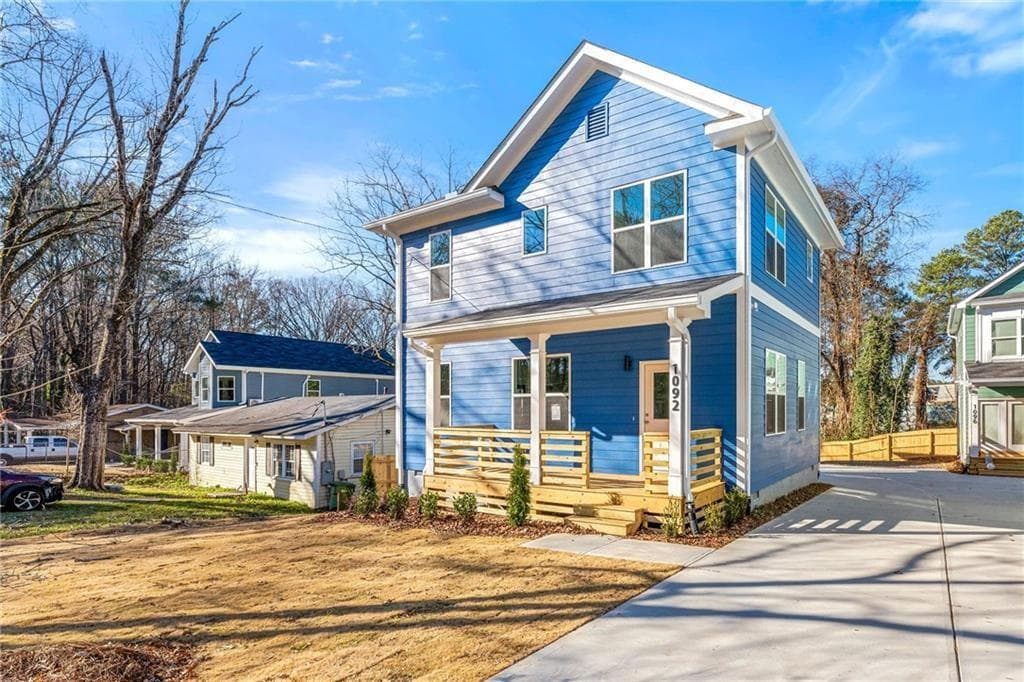 3 bedroom, 3 bathroom, 1,380 sq ft single family residence sold at 1092 Wedgewood Drive, Atlanta, GA 30318
