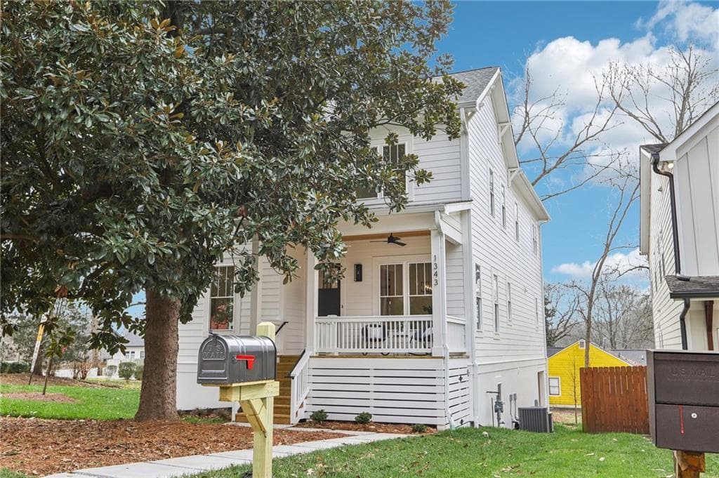 6 bedroom, 4 bathroom, 3,704 sq ft single family residence sold at 1343 George W Brumley Way, Atlanta, GA 30316