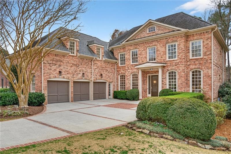 5 bedroom, 6 bathroom, 6,200 sq ft single family residence sold at 575 Trimble Lake Court, Atlanta, GA 30342