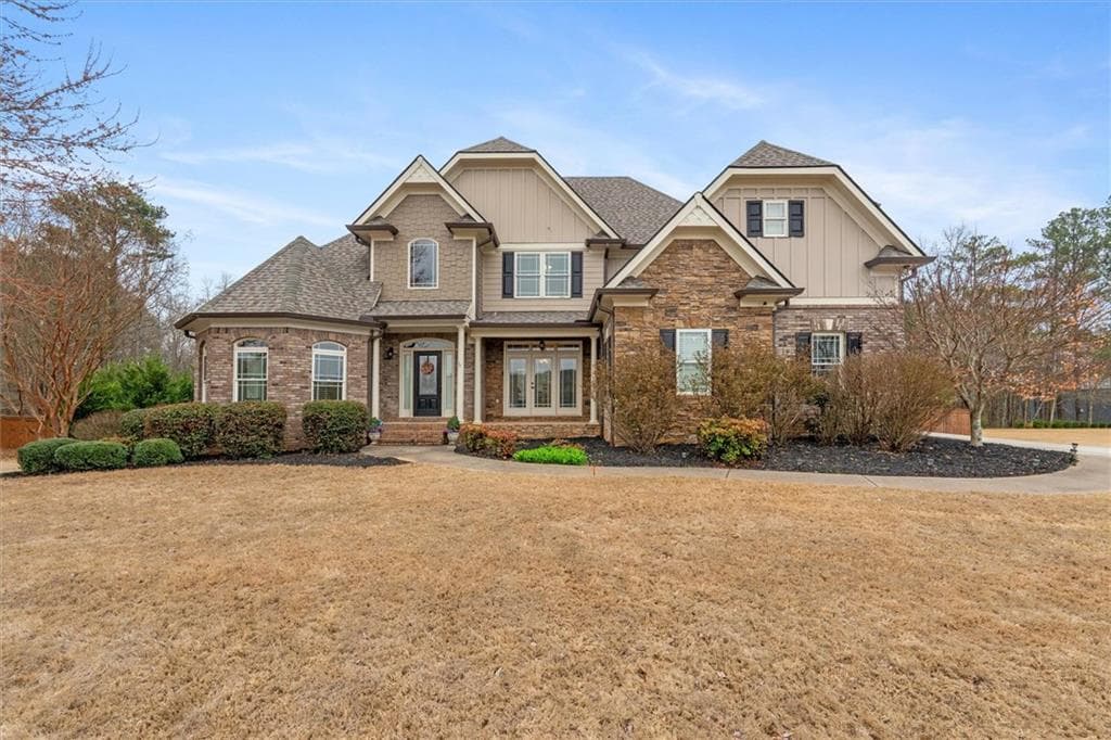 6 bedroom, 5 bathroom, 5,559 sq ft single family residence sold at 106 Grayson Myers Dr, Villa Rica, GA 30180