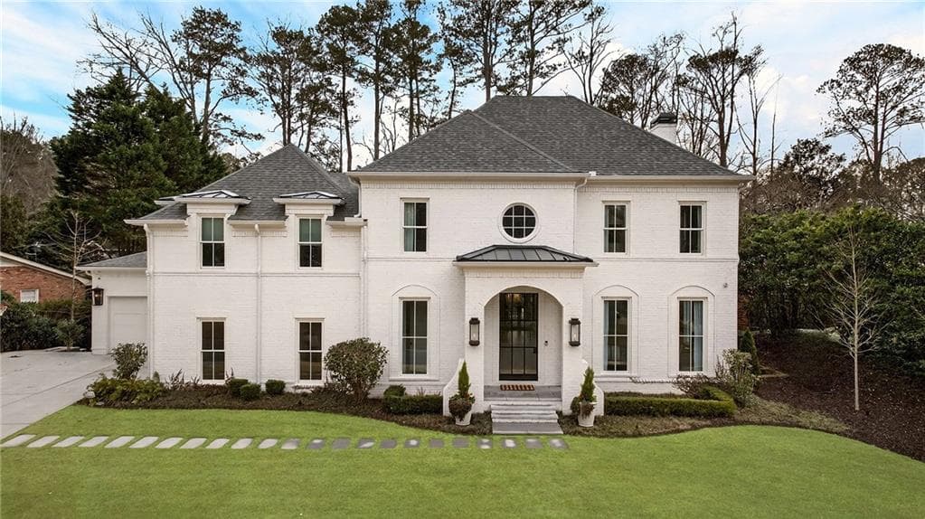6 bedroom, 8 bathroom, 8,673 sq ft single family residence sold at 715 Amberidge Trail, Sandy Springs, GA 30328