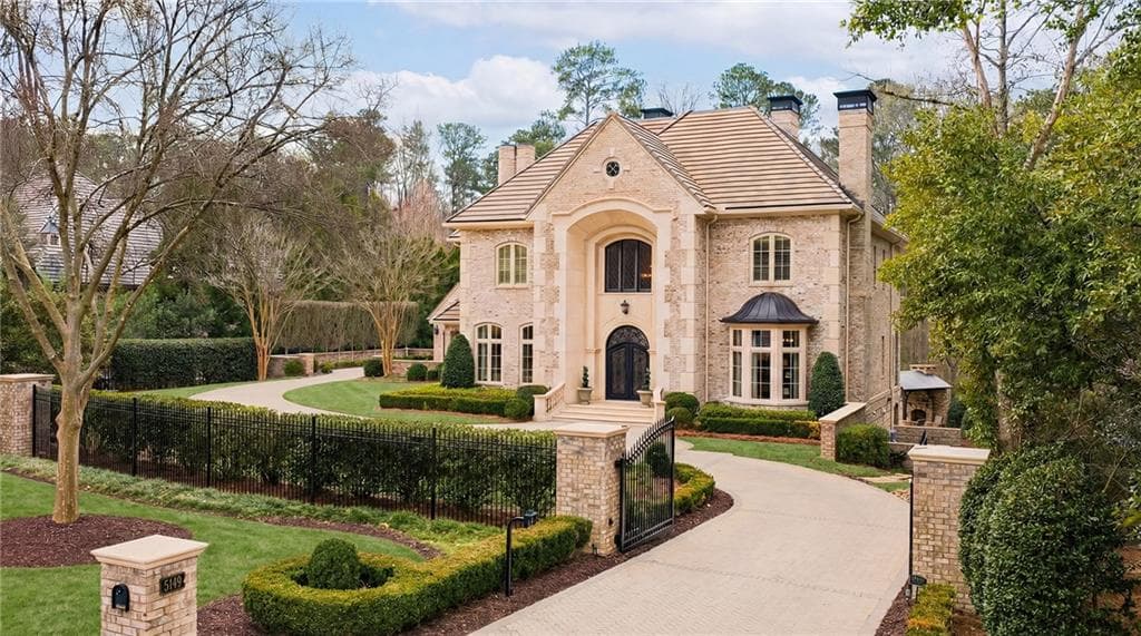 5 bedroom, 8 bathroom, 10,560 sq ft single family residence sold at 5148 Powers Ferry Road, Sandy Springs, GA 30327