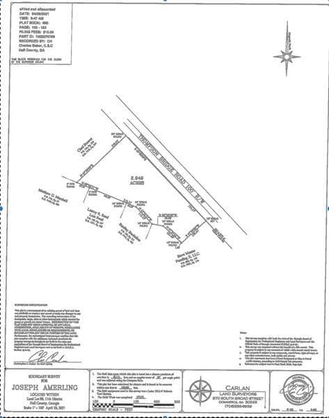 unimproved land for sale at 5781 Thompson Bridge Road, Murrayville, GA 30564 — photo 2