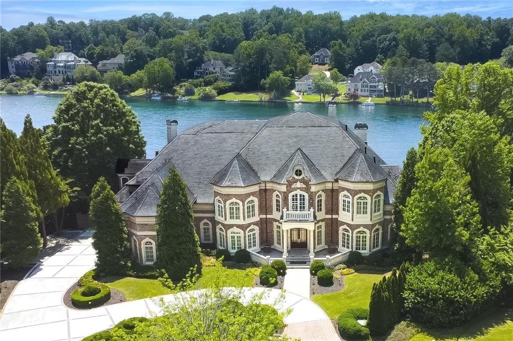 7 bedroom, 11 bathroom, 15,874 sq ft single family residence for sale at 1210 Troon Court, Alpharetta, GA 30005