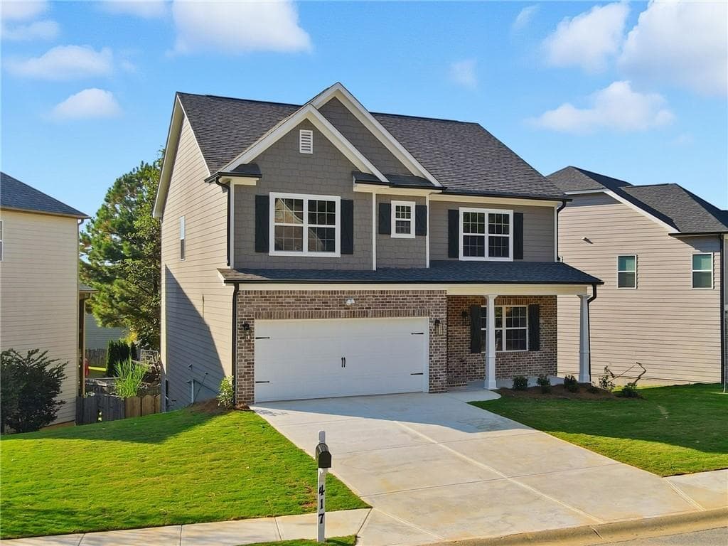 4 bedroom, 3 bathroom, 2,593 sq ft single family residence sold at 417 Crestmont Lane, Canton, GA 30114