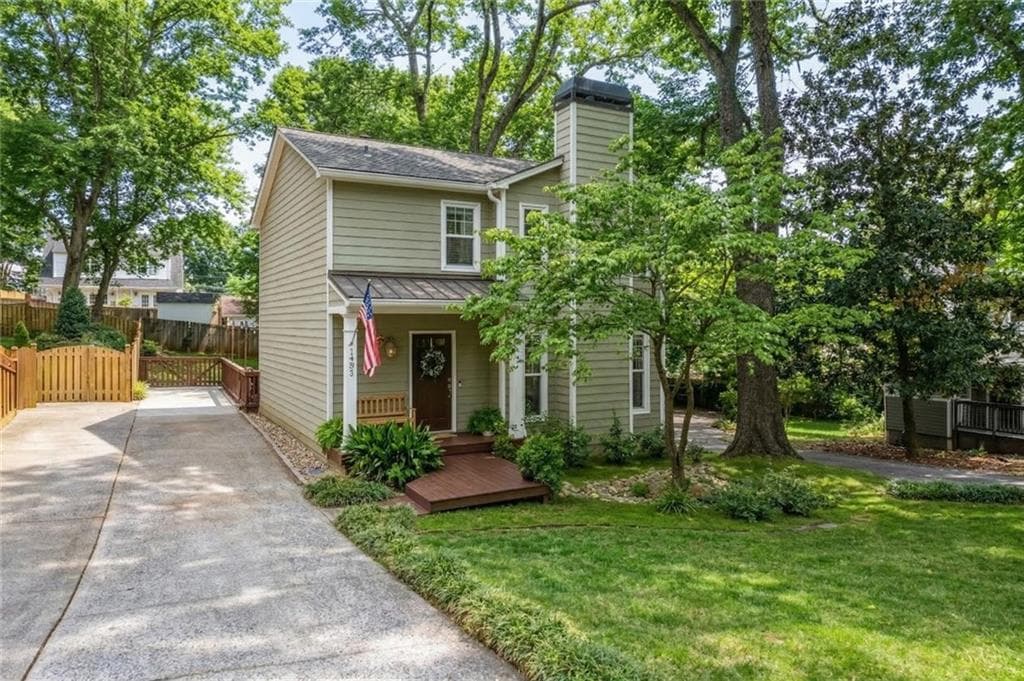 3 bedroom, 3 bathroom, 1,766 sq ft single family residence sold at 1481 Kenwood Avenue, Atlanta, GA 30309