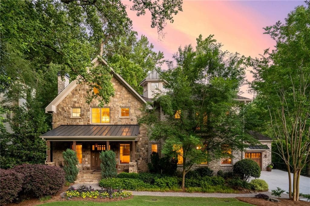 5 bedroom, 8 bathroom, 8,127 sq ft single family residence sold at 15 Lake Forrest Lane, Atlanta, GA 30342