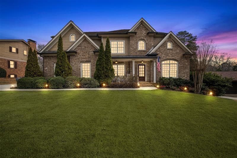 5 bedroom, 5 bathroom, 5,505 sq ft single family residence sold at 4899 Springfield Drive, Dunwoody, GA 30338