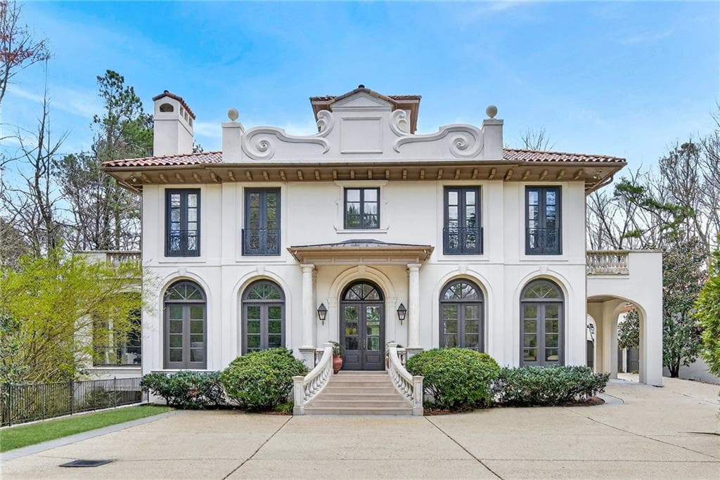 6 bedroom, 9 bathroom, 9,441 sq ft single family residence sold at 1240 Mount Paran Road, Atlanta, GA 30327