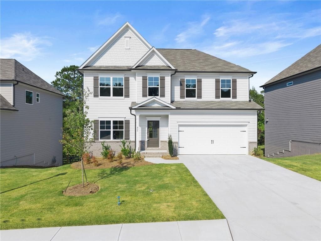 4 bedroom, 3 bathroom, 2,212 sq ft single family residence sold at 442 Brookstone Trail, Dawsonville, GA 30534