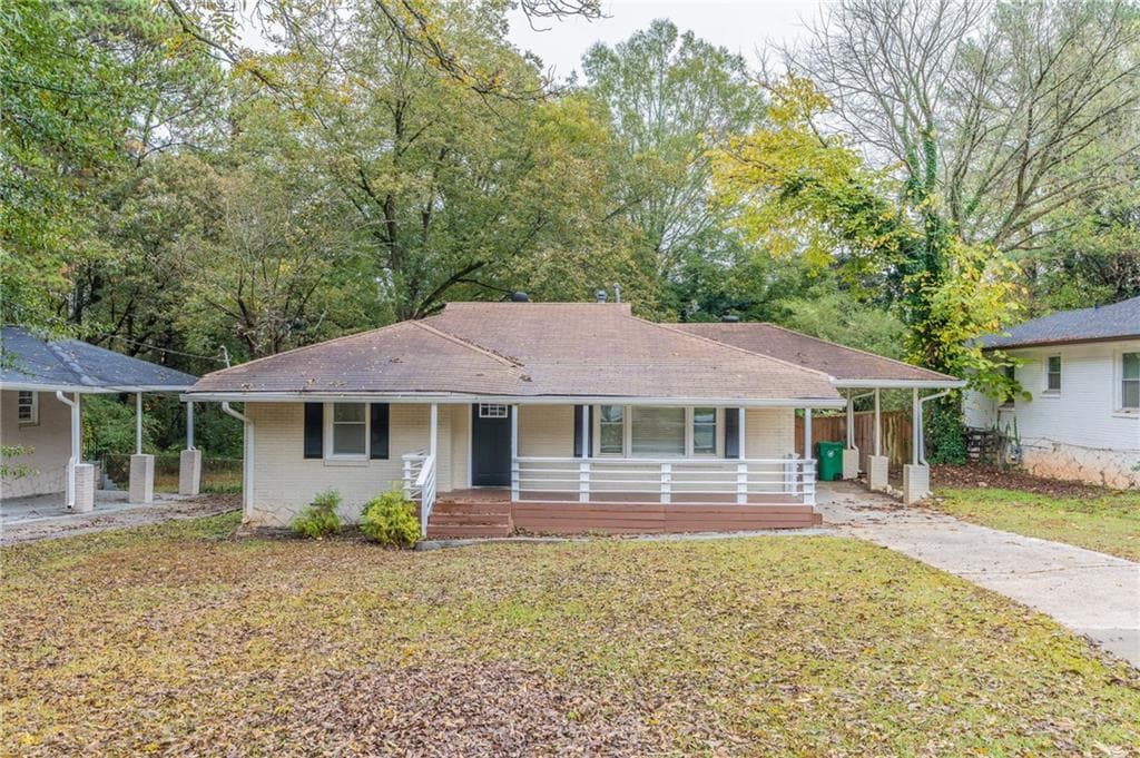 3 bedroom, 2 bathroom, 1,152 sq ft single family residence sold at 1788 Danrich Drive, Decatur, GA 30032