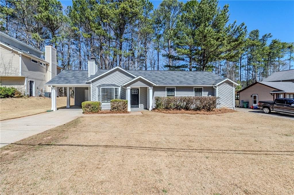 3 bedroom, 2 bathroom, 1,300 sq ft single family residence sold at 2419 Leslie Brook Drive, Decatur, GA 30035