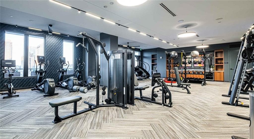 1 bedroom, 1 bathroom, 639 sq ft apartment for rent at 1301 Spring Street A3, Atlanta, GA 30309 for $2,310 a month — photo 8