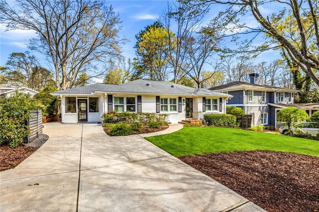3 bedroom, 2 bathroom, 2,022 sq ft single family residence sold at 1264 Spring Valley Lane, Atlanta, GA 30306