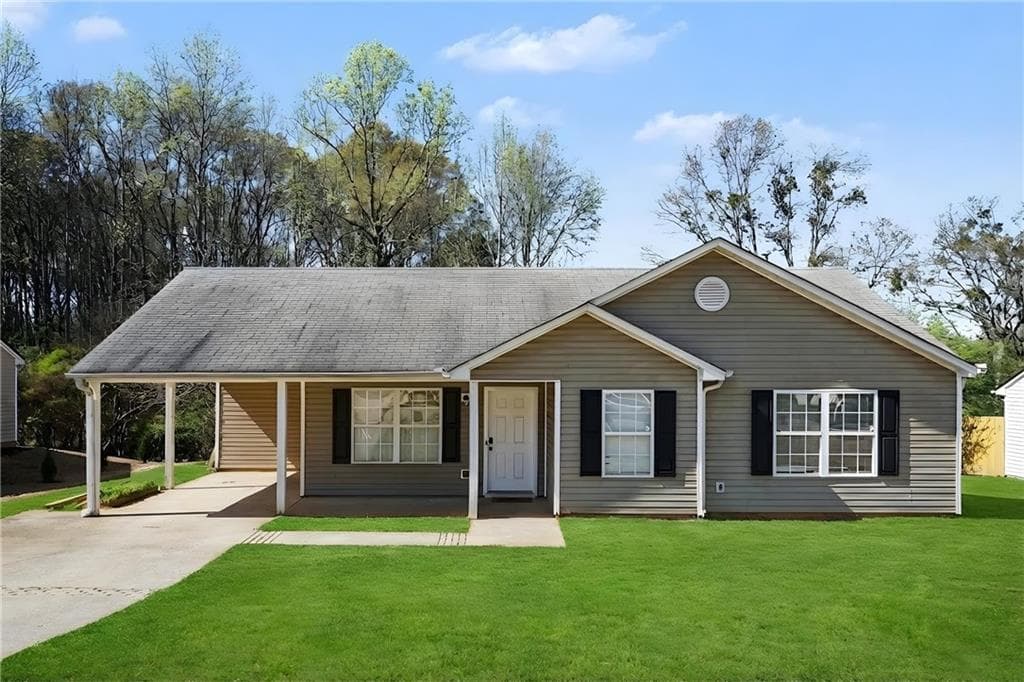 3 bedroom, 2 bathroom, 1,231 sq ft single family residence under contract at 427 Shenandoah Court, Winder, GA 30680