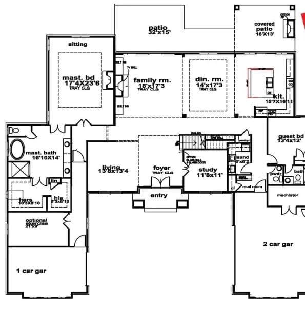 5 bedroom, 5 bathroom, 4,194 sq ft single family residence for sale at 7512 Rivertown Road, Fairburn, GA 30213 — photo 6