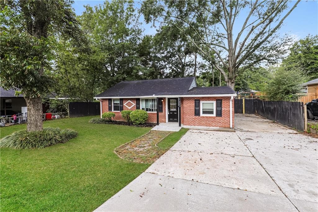 3 bedroom, 2 bathroom, 1,280 sq ft single family residence sold at 5355 Sharon Street, Forest Park, GA 30297