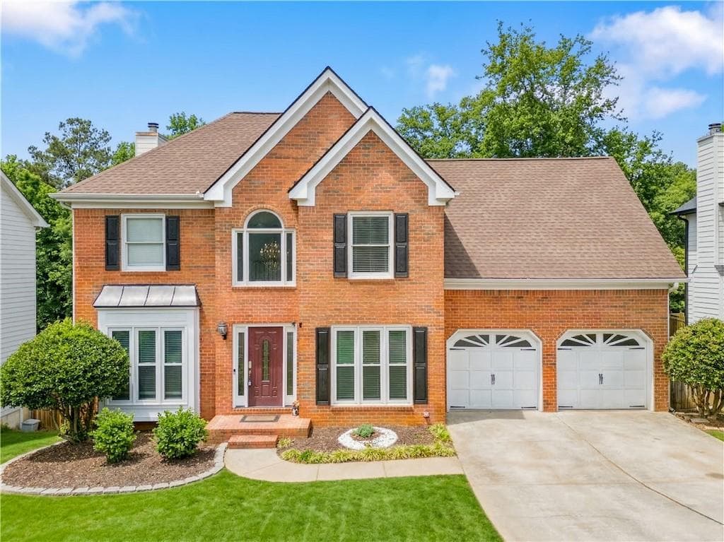6 bedroom, 4 bathroom, 4,070 sq ft single family residence for sale at 855 River Overlook Drive, Lawrenceville, GA 30043 — photo 1 of 43