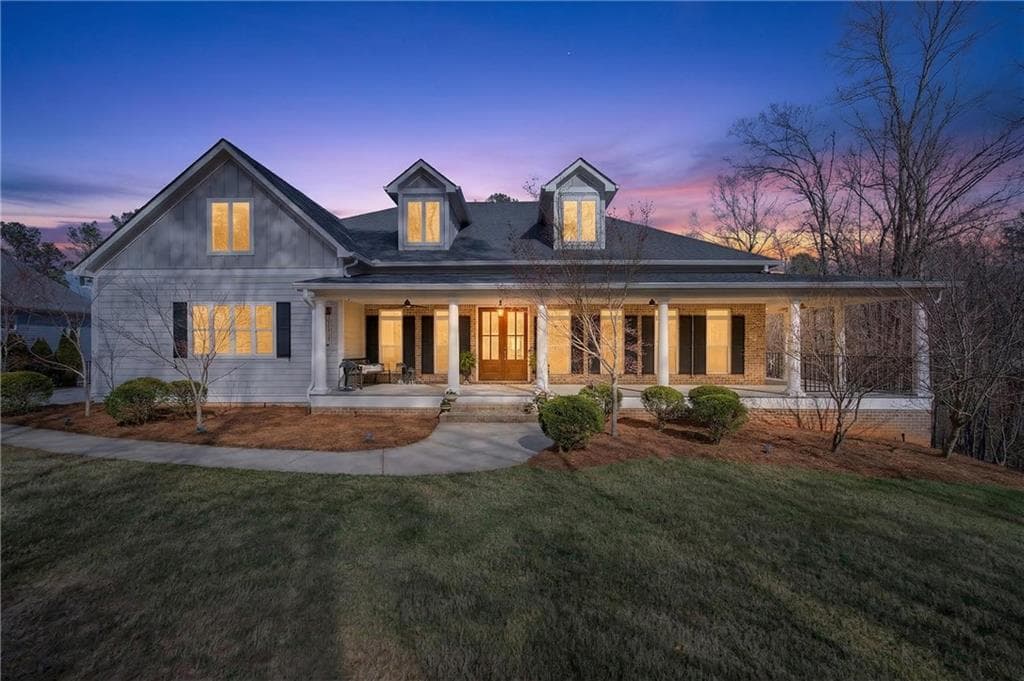 7 bedroom, 6 bathroom, 6,950 sq ft single family residence sold at 123 Reflections Point, Fayetteville, GA 30215
