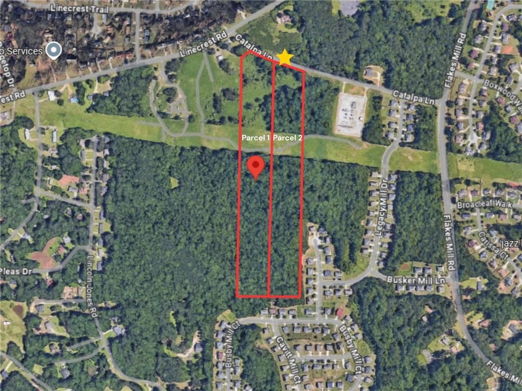 unimproved land for sale at 4333 Catalpa Lane, Ellenwood, GA 30924
