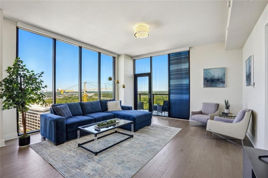 2 bedroom, 2 bathroom, 1,459 sq ft apartment for rent at 1400 W Peachtree Street 2721, Atlanta, GA 30309 for $9,400 a month — photo 2