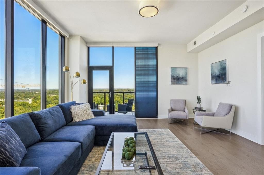 2 bedroom, 2 bathroom, 1,459 sq ft apartment for rent at 1400 W Peachtree Street 2721, Atlanta, GA 30309 for $9,400 a month — photo 3