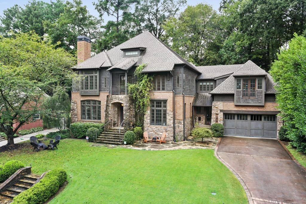5 bedroom, 6 bathroom single family residence for rent at 1692 Friar Tuck Road, Atlanta, GA 30309 for $18,000 a month — photo 2