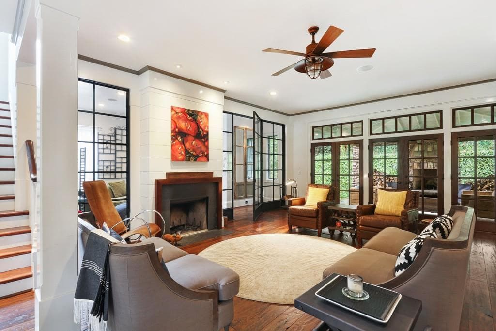 5 bedroom, 6 bathroom single family residence for rent at 1692 Friar Tuck Road, Atlanta, GA 30309 for $18,000 a month — photo 9