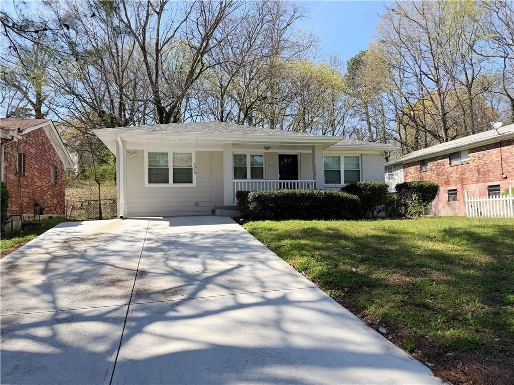 3 bedroom, 2 bathroom, 1,243 sq ft single family residence sold at 2060 Claude Street, Atlanta, GA 30318