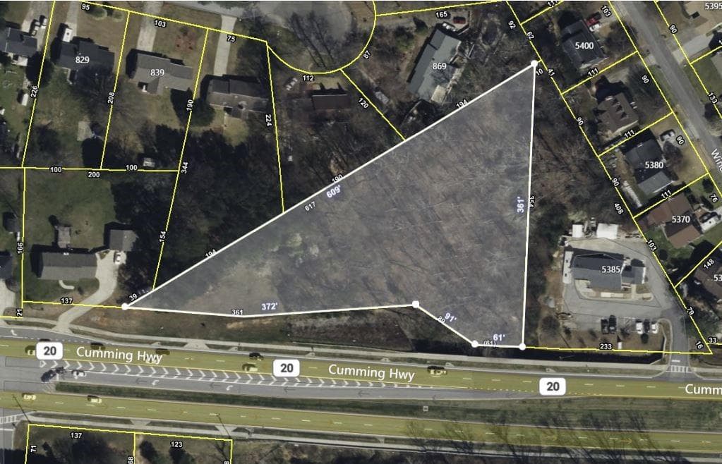 unimproved land for sale at 591 Hwy 20, Buford, GA 30518 — photo 1 of 2